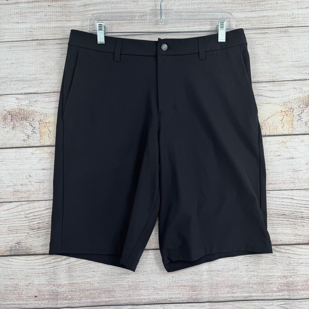 Lululemon Relaxed Warpstreme 11" Commission Short Men’s 32 Comfort Black M7A83S